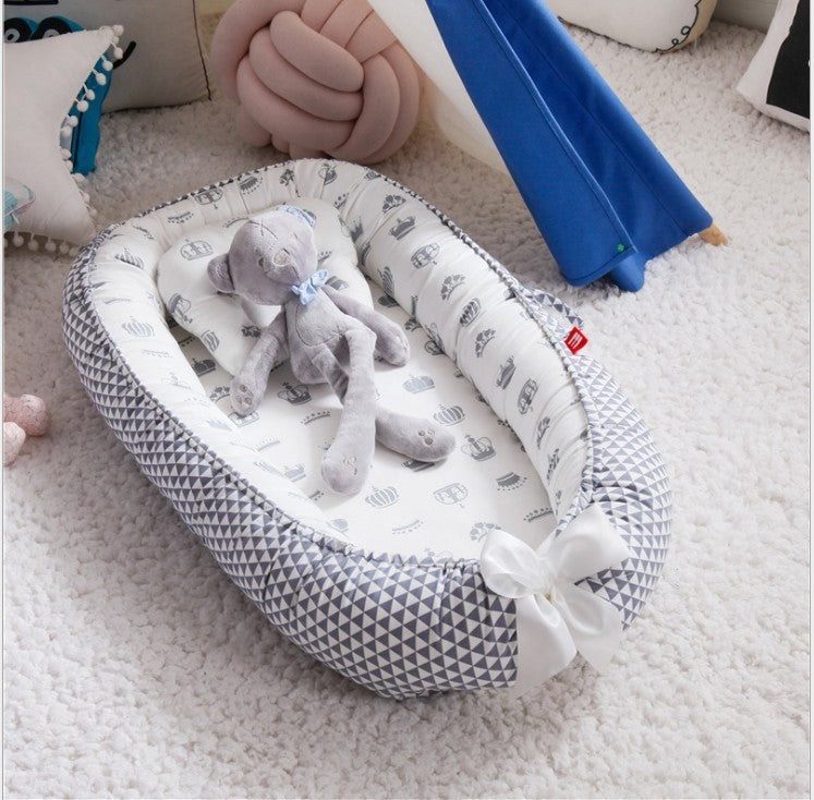 Cotton crib bed 35568409982347
