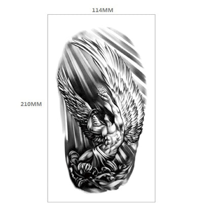 Animal Pattern Tiger Lion Half Arm Water Transfer Imitation Tattoo 35581f06 caea 4823 a01a d06e3d2b9715