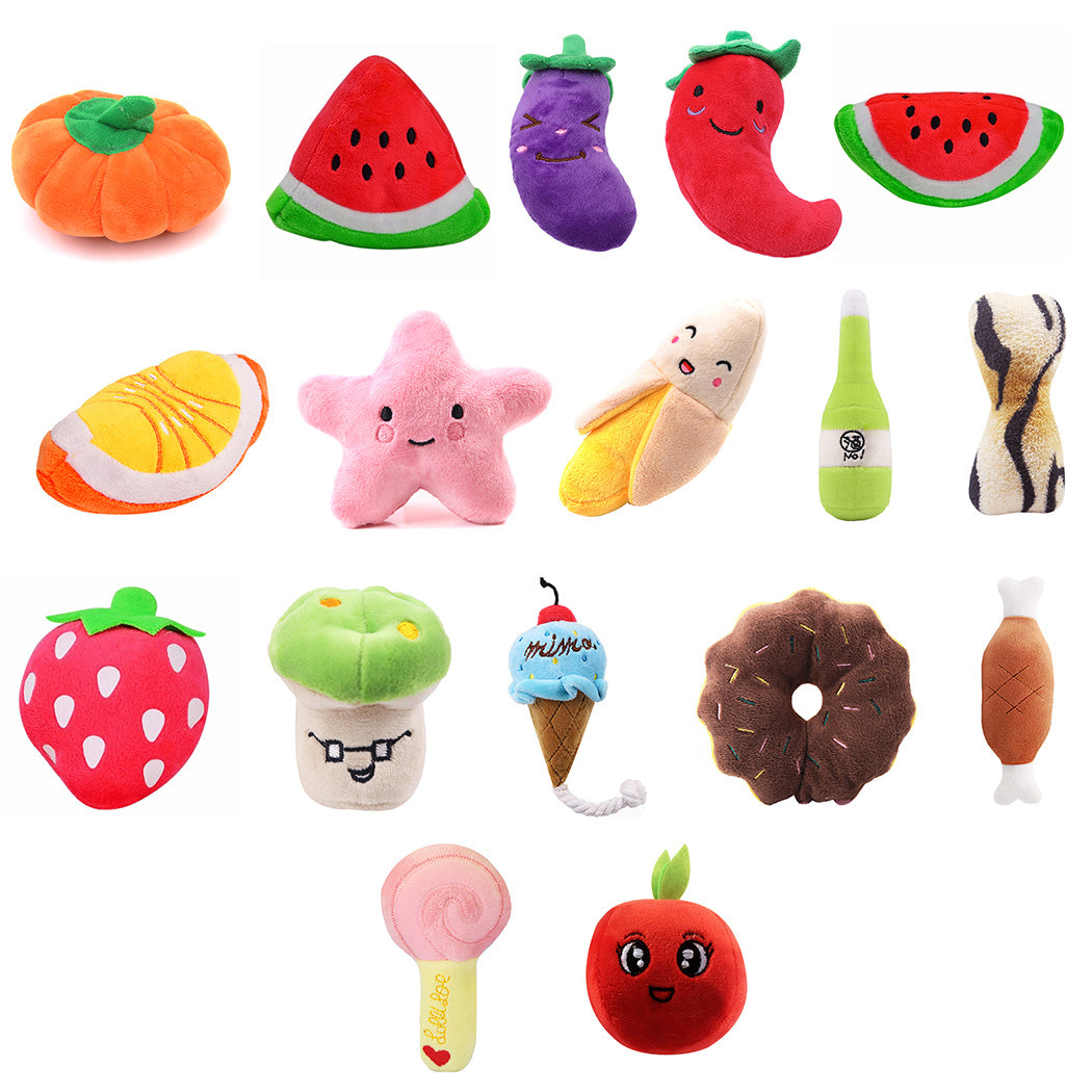 Gooddog, Dog, Plush Vocal Toys, Fruits, Cartoons, Pets, Cats, Toys, Pet Supplies 3566891628946