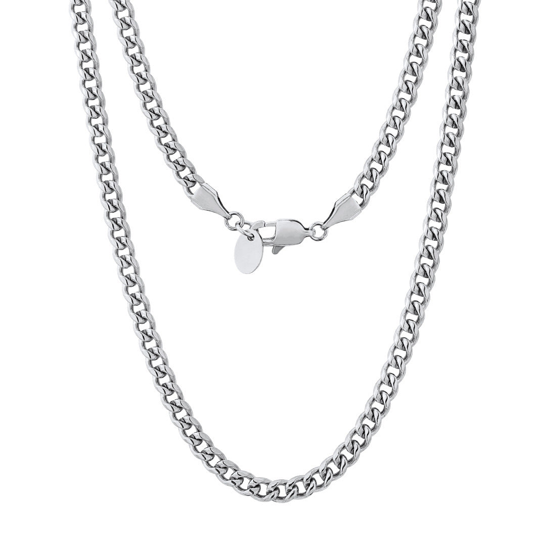 Stainless Steel Cuban Necklace Gold Vacuum Plating 357221e9 d1e2 434d bf89 b9de28c3ffd4