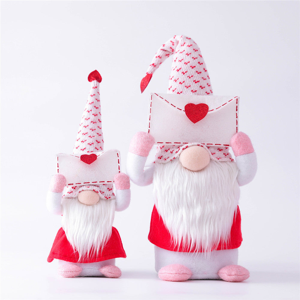Rudolph Valentine's Day Doll Ornaments 357255093621