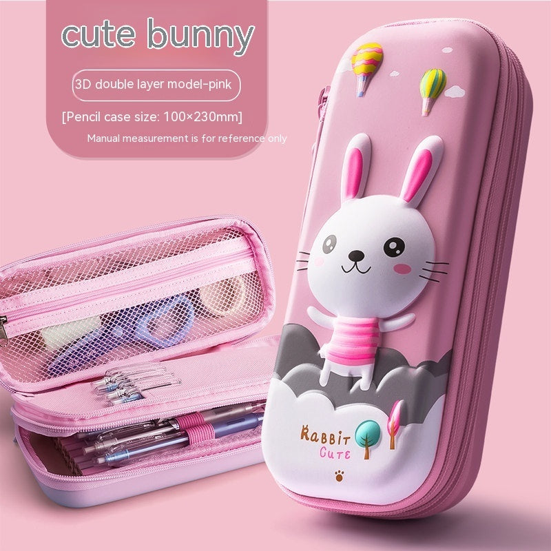 Three-dimensional Pencil Case Primary School Kindergarten Cartoon Large Capacity Pencil Case Pencil Box - 图片 28