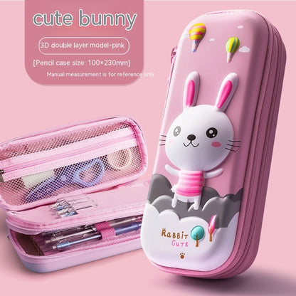 Three-dimensional Pencil Case Primary School Kindergarten Cartoon Large Capacity Pencil Case Pencil Box - 图片 28