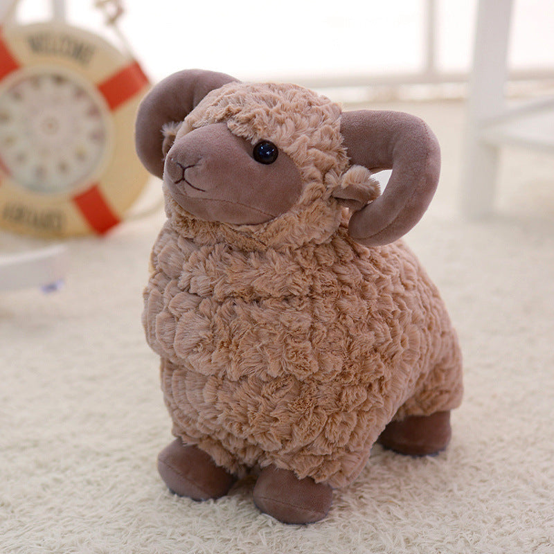 Simulation goat doll plush toy 3588666432970