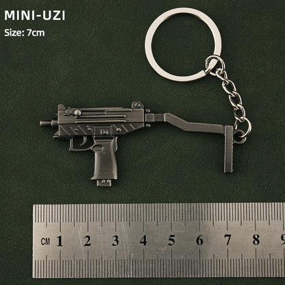 Alloy P92 Model G17 Sand Eagle Left Wheel Keychain 359912bc 3d7f 44f4 b448 0c3ec9774bc9