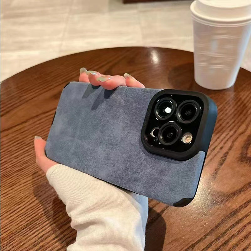 Korean Style Suede Drop-resistant Phone Case 35a3d733 f189 46de bc46 8aeb35ed4236
