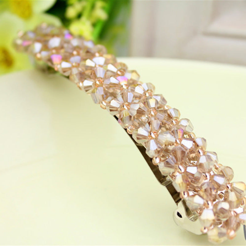 Four Rows Of Crystal Hair Clips, Spring Clips 35b4a8de 515c 4ff6 a16d b10a0e98865c