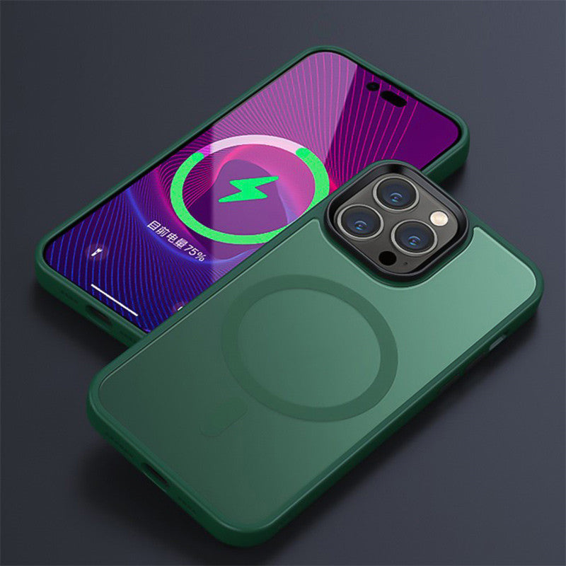 Magnetic Frosted Phone Case Drop Protection Cover 35b7410b 6eb9 4163 af51 e54beb4fa63d