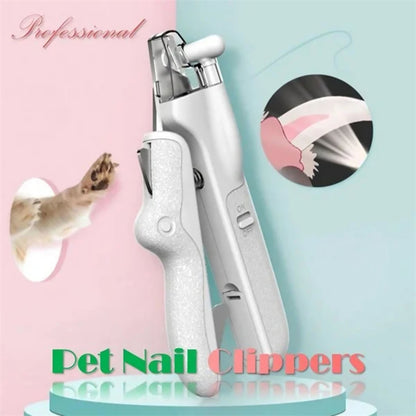 Pet Nail Clippers With LED Light Dogs Cat Nail Scissors Professional Trimmer Tool Care Grooming Supplies 35cc58ef 9c08 4046 8