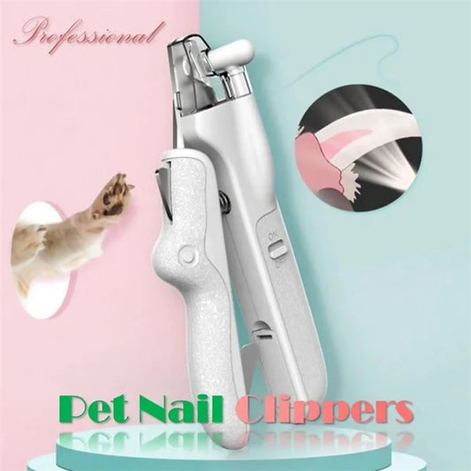 Pet Nail Clippers With LED Light Dogs Cat Nail Scissors Professional Trimmer Tool Care Grooming Supplies 35cc58ef 9c08 4046 8