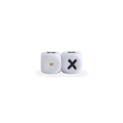 12mm Baby Products 26 Silicone English Alphabet Beads Teeth Accessories - HD Wireless Product #29