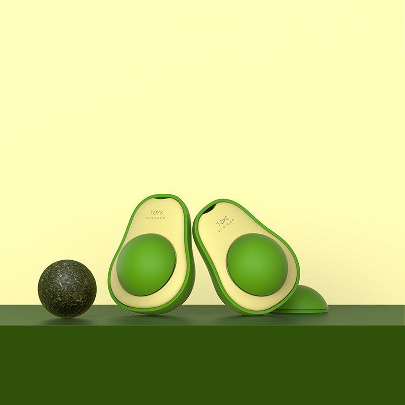 Avocado Cat Mint Multifunctional Catnip Toy 360 Rotating Self-healing Artifact Pet Supplies 35f17f11 bcf6 4270 a89d 31cf192f5
