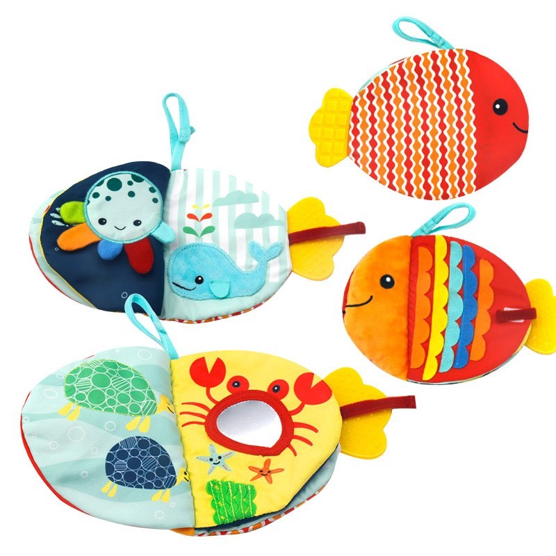 Puzzle baby cartoon little fish cloth book doll 3601676544024 ef7e9fb1 546a 4065 8803 f09b234df07f