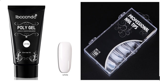Painless And Rapid Extension Of Crystal Glue100-piece Boxed With Scaled Nail Crystal 3606248137895