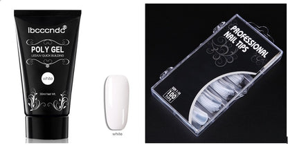 Painless And Rapid Extension Of Crystal Glue100-piece Boxed With Scaled Nail Crystal 3606248137895