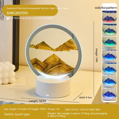 Creative Gift Quicksand Lamp Decorative Lamp 3607b66d b357 42ca 84b3 2a88a3034a68