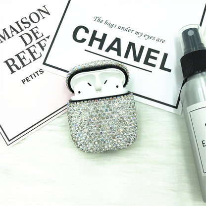 Compatible with Apple, Headphone rhinestone case 360923010955