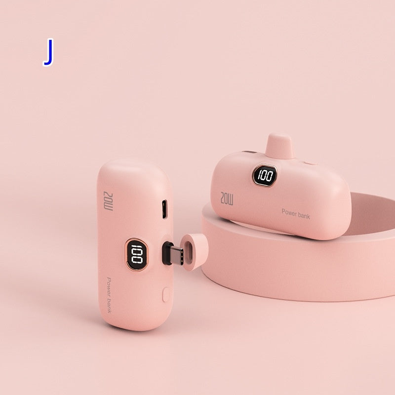 New Pocket Wireless Capsule Power Bank Compact Portable Power Source Power Bank 360af127 b40c 4d64 bb02 438fd8dc0e89
