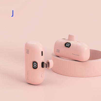 New Pocket Wireless Capsule Power Bank Compact Portable Power Source Power Bank 360af127 b40c 4d64 bb02 438fd8dc0e89