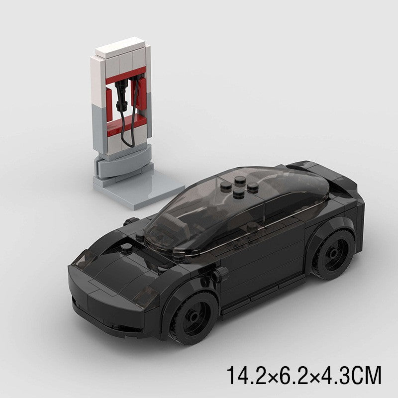A Tesla Toy Car Piece-together Model Benefits Intelligence - HD Wireless Product #4