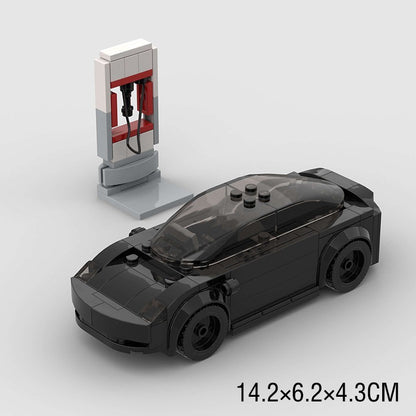 A Tesla Toy Car Piece-together Model Benefits Intelligence - HD Wireless Product #4