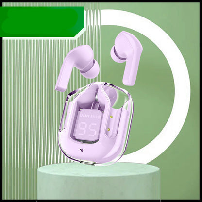 New Mini Transparent Wireless Bluetooth Headset Digital Display ENC Noise Reduction True Wireless Sports Music 361bcbf3 1790 