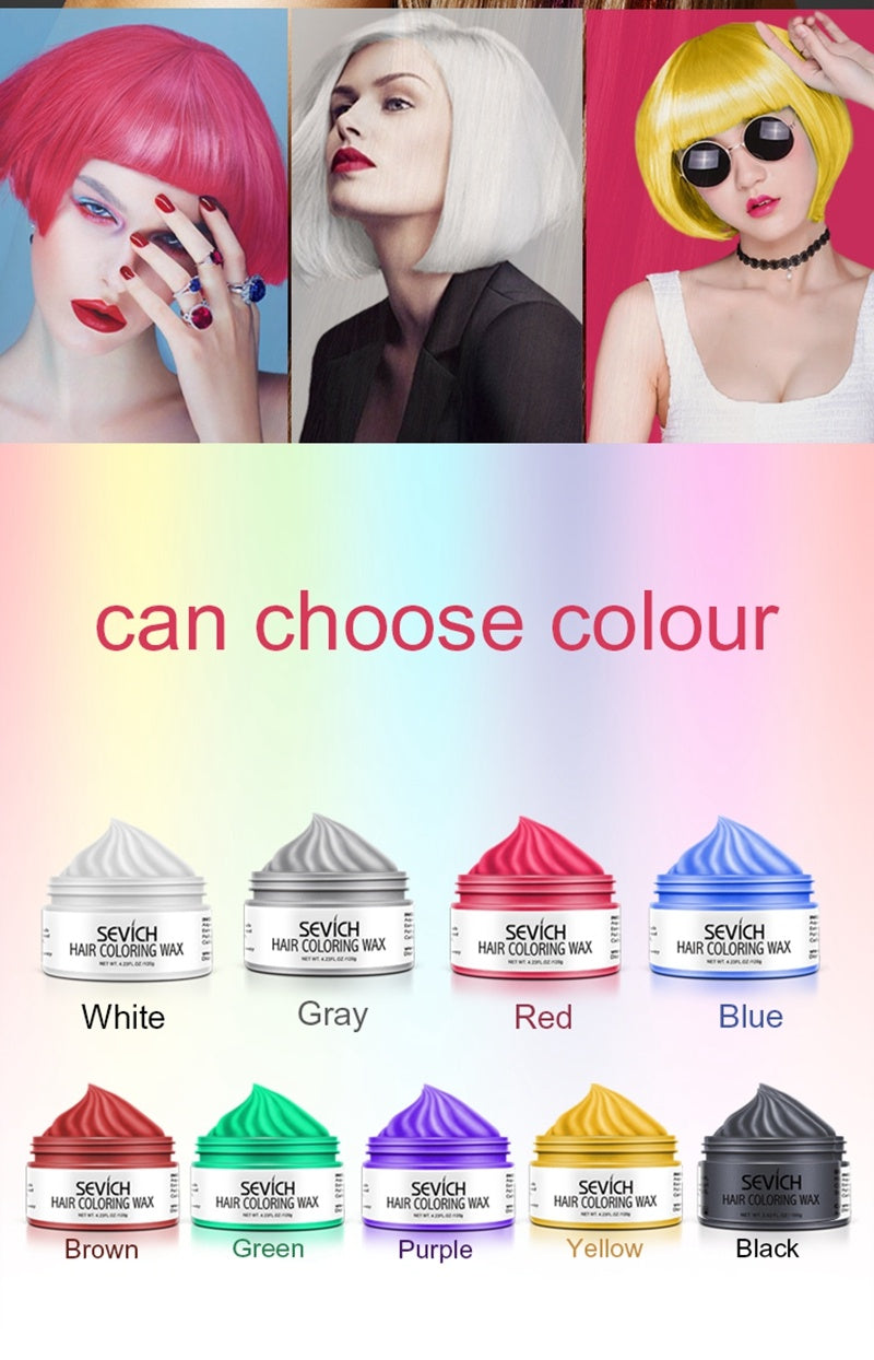 Disposable colored hair mud 3627124581312