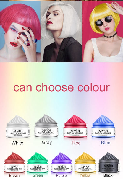 Disposable colored hair mud 3627124581312