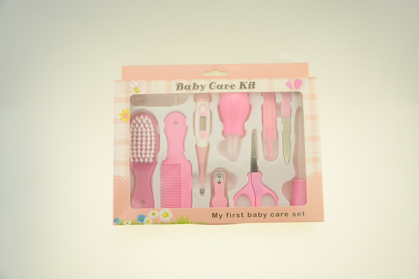 Maternal and Infant Thermometer Feeding Nasal Nasal Care 10 Piece Set Baby Manicure Clamp Nail Clipper Set 3629272599022