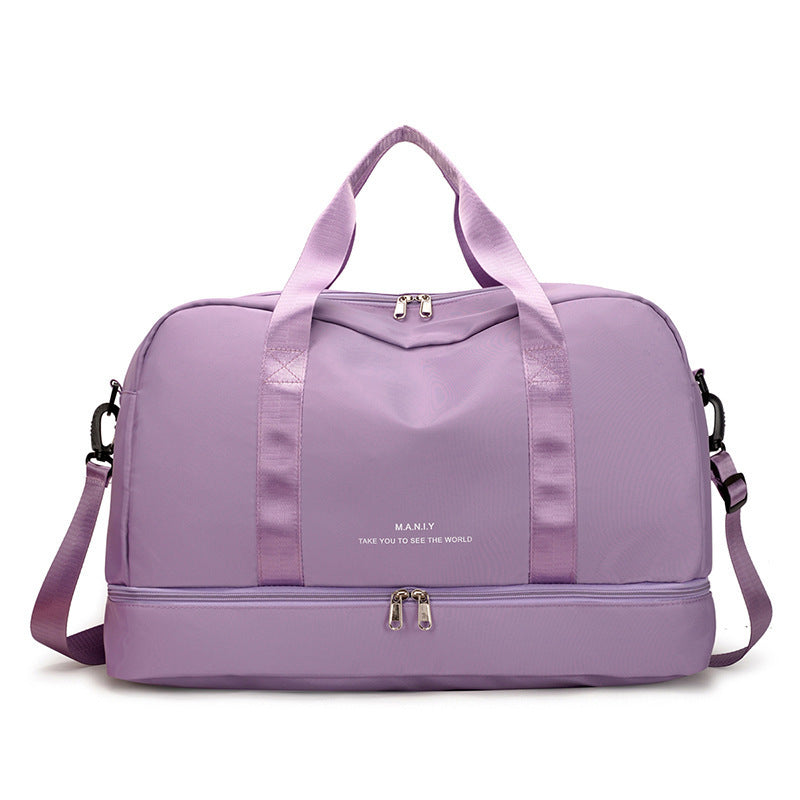 Large Capacity Travel Bag Short Business Trip Tote Bag Lightweight Luggage Bag 363056ba 60b5 40e8 a6e3 44dec967d544