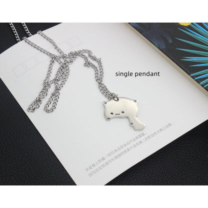 Hug Cat Necklace Girlfriends Cute Cartoon Men And Women 36327fd1 0cc0 4b3b b899 017a0635df52