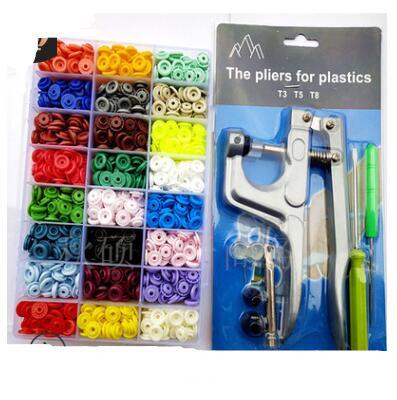 Sewing Resin Plastic Snap Button Box Set 363292284276