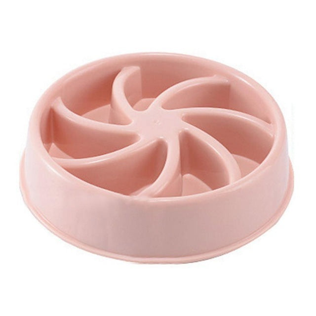 Plastic Pet Dogs And Cats Choke Prevention Slow Food Bowl 363487661824
