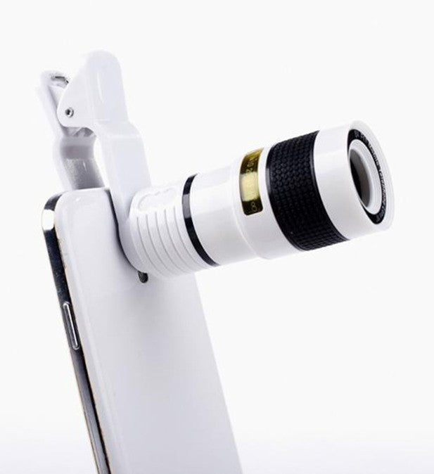 Zoom Mobile Phone Clip-On Retractable Telescope Camera Lens For  Galaxy S3 S4 S5 S6 S7 Edge Phone - 图片 7