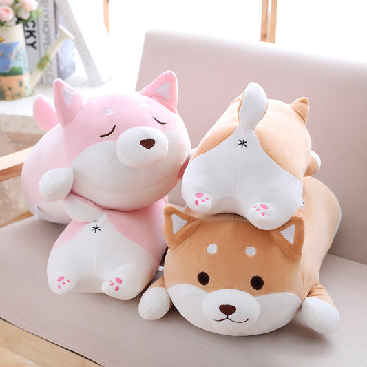 36cm 55cm Cute Fat Shiba Inu Dog Plush Toy Stuffed Soft Kawaii Animal Cartoon Pillow Lovely Gift For Kids Baby Children Gifts - HD Wireless Product #1