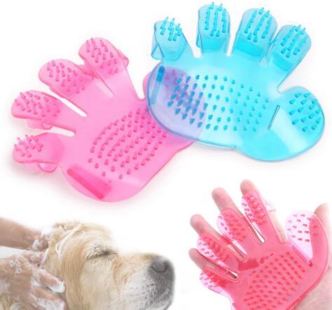 Pet finger grooming brush massage, hand brush cat, dog bath brush beauty, pet cleaning supplies wholesale 3645392009652