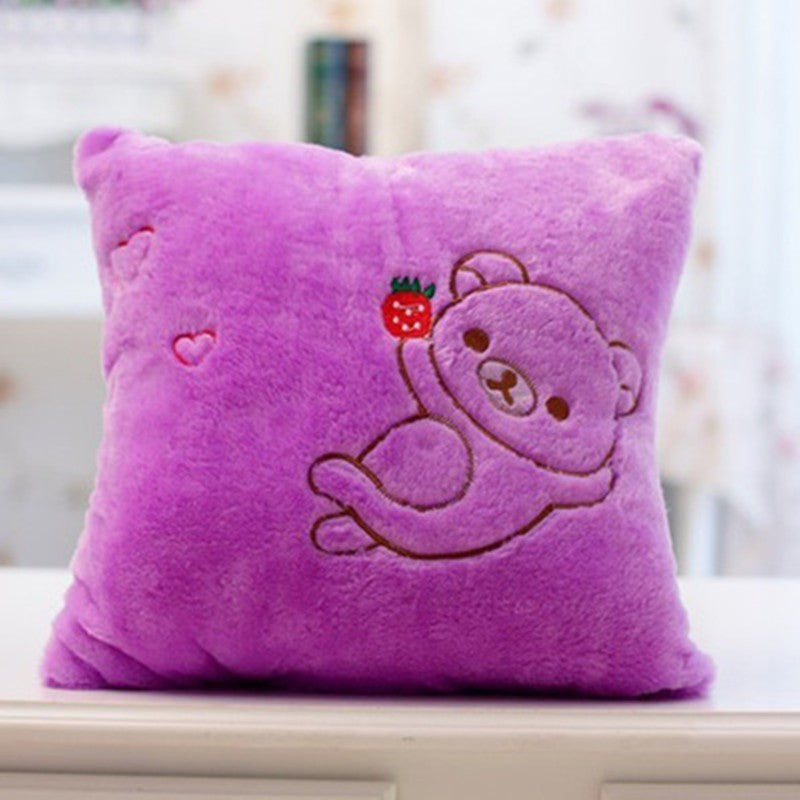 34CM Unique Toy Luminous Pillow Vivid Star Design LED Light Colorful Cushion Stars Plush Pillow Toys Gift For Kids Children Girl - HD Wireless Product #13