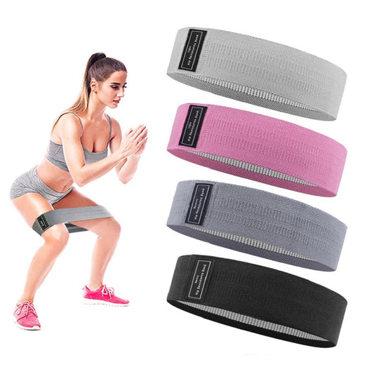 Yoga Stretch Band Squat Resistance Band Training Braided Elastic Band 36480887841675