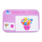 Children's Cognitive Card Iron Box Jigsaw Puzzle Matching Fruit Learning Card 36509462775