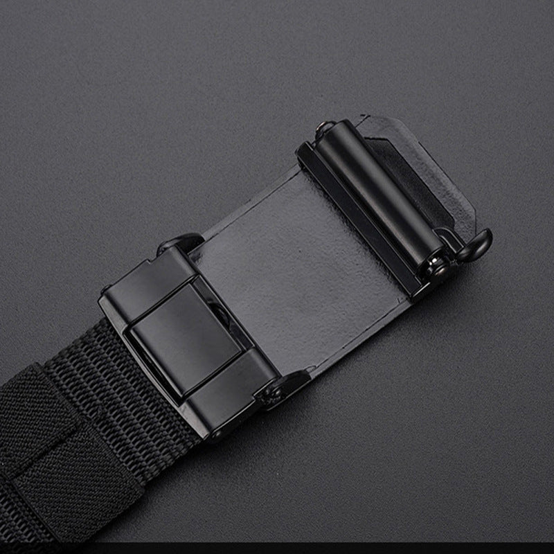 Men's Toothless Automatic Buckle Canvas Belt 365d91ea c955 4e21 afbb 4f15d7821645