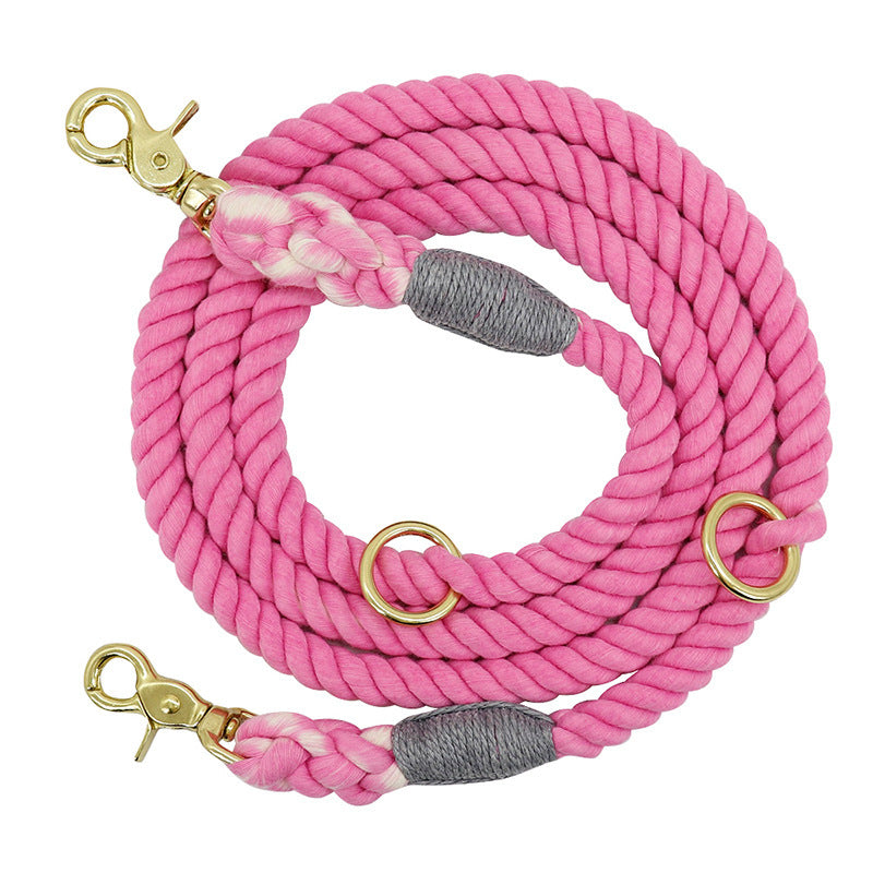 Multi-color cotton pet long leash dog leash 3660559863226