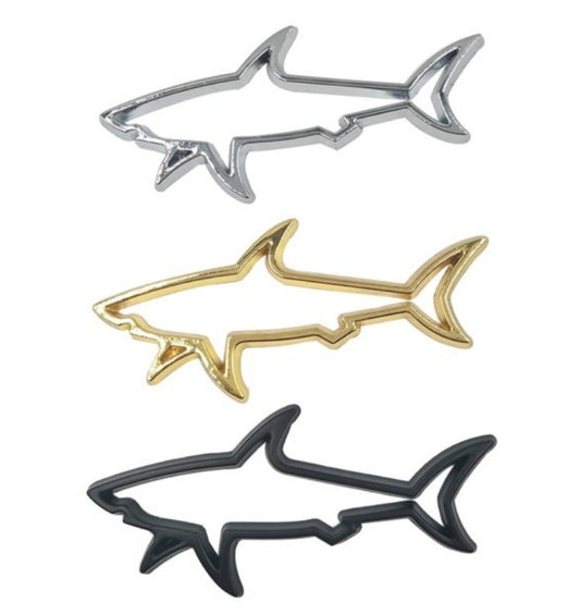 Personalized Hollow Shark Metal Decorative Label 3660eed7 118f 460b a350 0d25c15cfd89