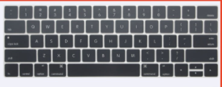 Compatible with Apple, Suitable for MacBook laptop keyboard protective film - 图片 7