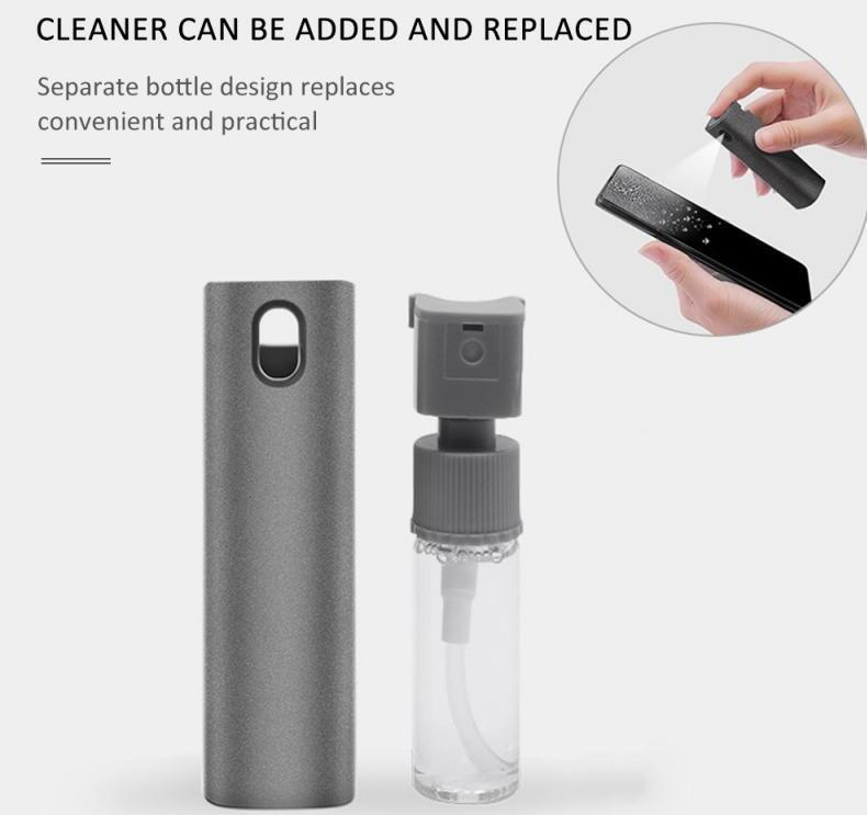2 In 1 Phone Computer Screen Cleaner Kit For Screen Dust Removal Microfiber Cloth Set - 图片 6