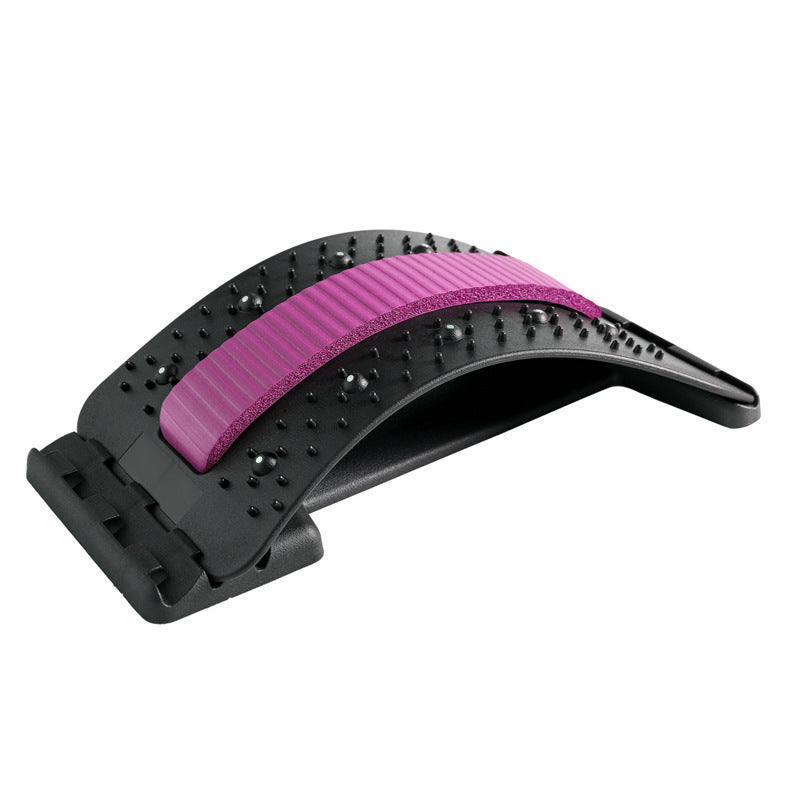 Back Stretcher Adjustable Back Cracker Massage Waist Neck Fitness Lumbar Cervical Spine Support Pain Relief 366cd7f7 3af9 444