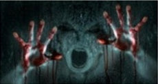 After the car manufacturers selling creative funny stickers horror 3D stereo file Glass Sticker personality perspective 36751