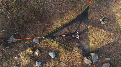 Multi-Person Hammock Three Point Design Portable Hammock Multi-functional Triangle Aerial Mat 367567d8 86ce 4cb3 9077 a3041c7