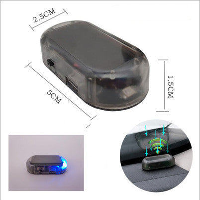 Solar simulation anti-theft warning light 367805637658