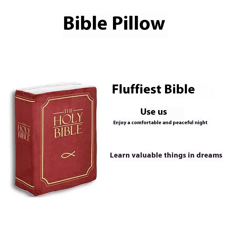 Home Decor Christmas Bible Plush Toy Doll Pillow - 图片 6