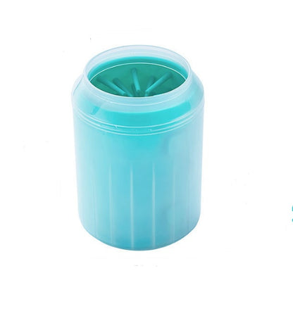 Pet Paw Cleaner Cleaning Kit Cup Soft Brush Can 3680532114926